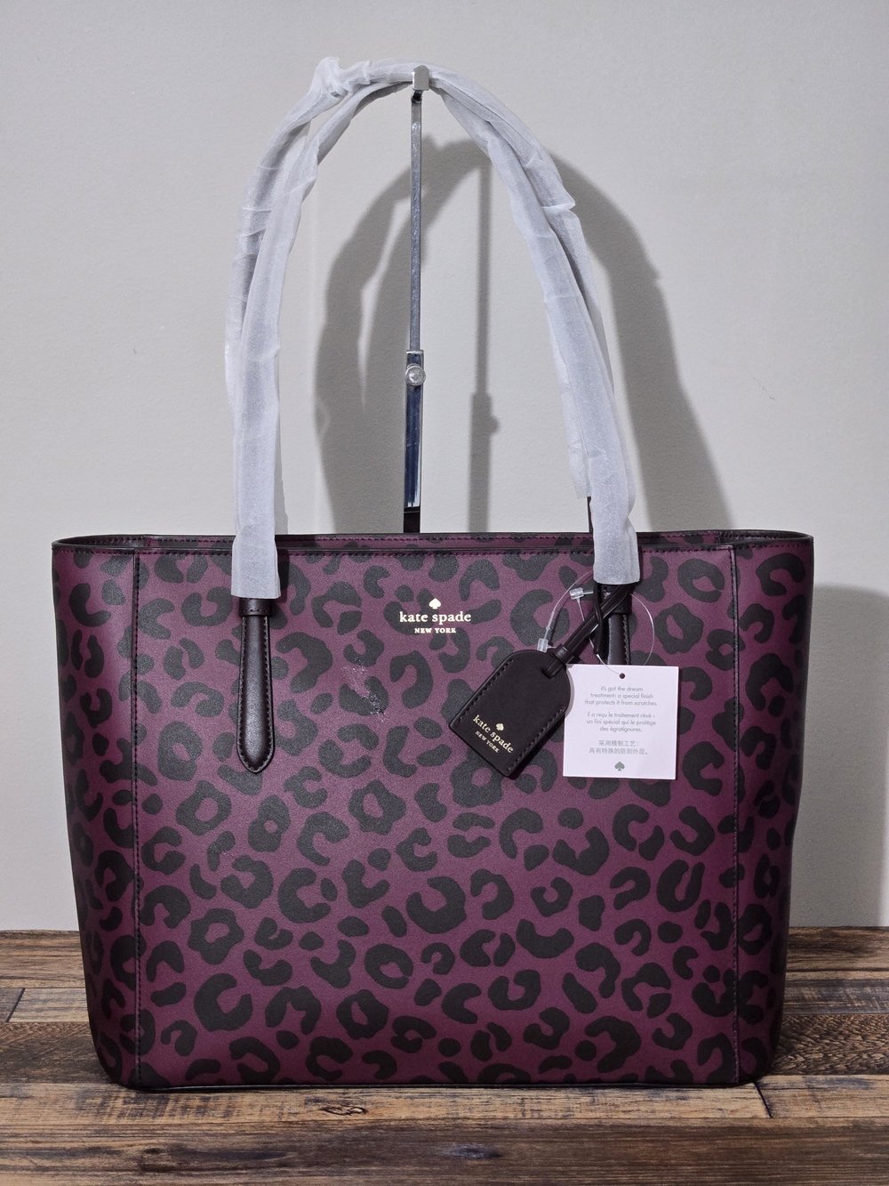 Kate Spade  Leopard Medium Tote
